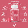 Purna Gummies Collagen Peptides, Skin Rejuvenation, Anti-Aging & Bone Strength, Watermelon Flavor, 1 Daily, 30 Gummies - Sampurna