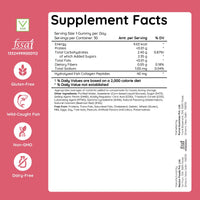 Purna Gummies Collagen Peptides, Skin Rejuvenation, Anti-Aging & Bone Strength, Watermelon Flavor, 1 Daily, 30 Gummies - Sampurna