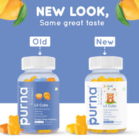 Purna Gummies Kids Multivitamin Gummies For Growth, Immunity And Health 30 Gummies