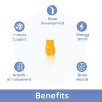 Purna Gummies Kids Multivitamin Gummies For Growth, Immunity And Health 30 Gummies