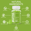 Purna Gummies Retinal Glow, Collagen Builder, Anti-Aging & Radiant Skin Support, Green Apple Flavor, 1 Daily, 30 Gummies - Sampurna