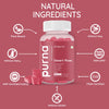 Purna Gummies Rosemary Oil, Skin Tone, Anti-Aging & Skincare Support, Rose Flavor, 1 Daily, 30 Gummies - Sampurna