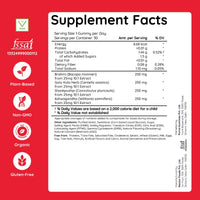 Purna Junior Brain Booster Gummies | Strawberry | Pack of 30 | 1 Daily - Annapurna (30 No)