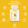 Purna Junior Calcium, D3 & K2 Gummies | Mango | Pack of 30 | 1 Daily - Annapurna (30 No)