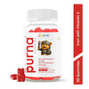 Purna Junior Iron Vitamin C Gummies | Pomegrante | Pack of 30 | 1 Daily - Annapurna (30 No)