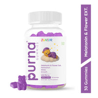 Purna Junior Melatonin Gummies | Wild Berry | Pack of 30 | 1 Daily - Annapurna (30 No)