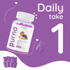 Purna Junior Melatonin Gummies | Wild Berry | Pack of 30 | 1 Daily - Annapurna (30 No)