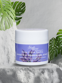 Skin Secrets Calming & Gentle Smoothing Lavender & Oatmeal Gel Scrub 100 ml