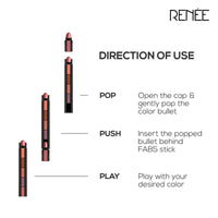 Renee Cosmetics Fab5 Nude 5 In 1 Creamy Matte Lipstick