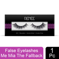 Renee Cosmetics False Eyelashes Me Mia The Fallback 1 Piece