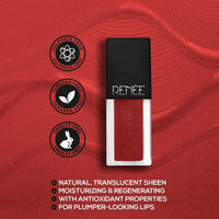 Renee Cosmetics See Me Shine Lip Gloss 04 It's Bloody Red