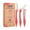 Sanfe Pretty Face Razor for pain-free facial hair removal 3 Pieces