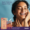 Sanfe Pretty Face Razor for pain-free facial hair removal 3 Pieces