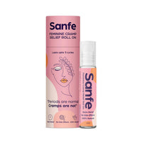 Sanfe Feminine Cramp Relief Roll On for instant relief from period pain