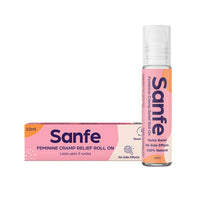 Sanfe Feminine Cramp Relief Roll On for instant relief from period pain