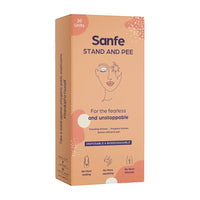 Sanfe Stand and Pee Biodegradable Urination Funnel for Women