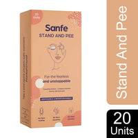 Sanfe Stand and Pee Biodegradable Urination Funnel for Women