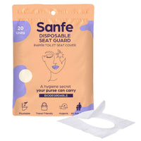 Sanfe Disposable, Biodegradable Toilet Seat Cover (Paper)