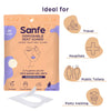 Sanfe Disposable, Biodegradable Toilet Seat Cover (Paper)