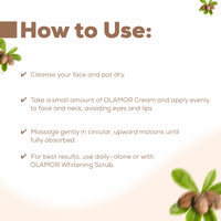 OLAMOR Shea & Cocoa Butter Face Cream - 200GM Pack of 2