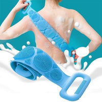 Majestique Silicone Bath Scrub Belt With Handle 1 Piece