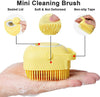 Majestique Bath Silicone Shower Scrubber Assorted 1 Piece