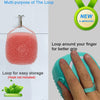 Majestique Bath Silicone Shower Scrubber Assorted 1 Piece