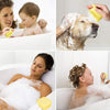 Majestique Bath Silicone Shower Scrubber Assorted 1 Piece