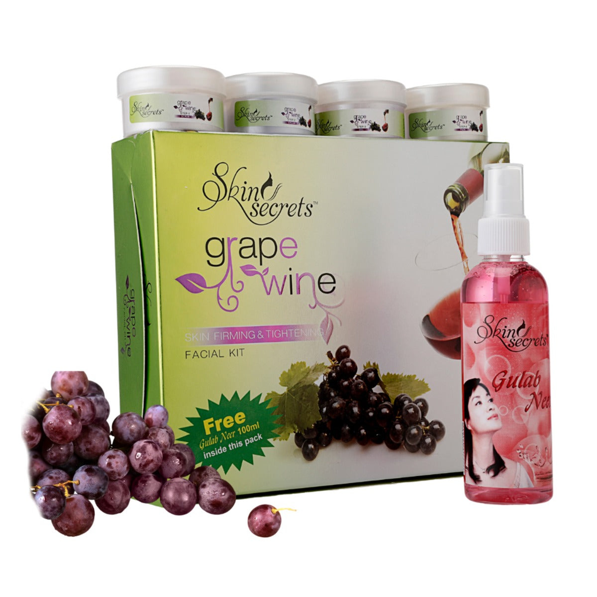 Skin Secrets Grape Wine Facial Kit