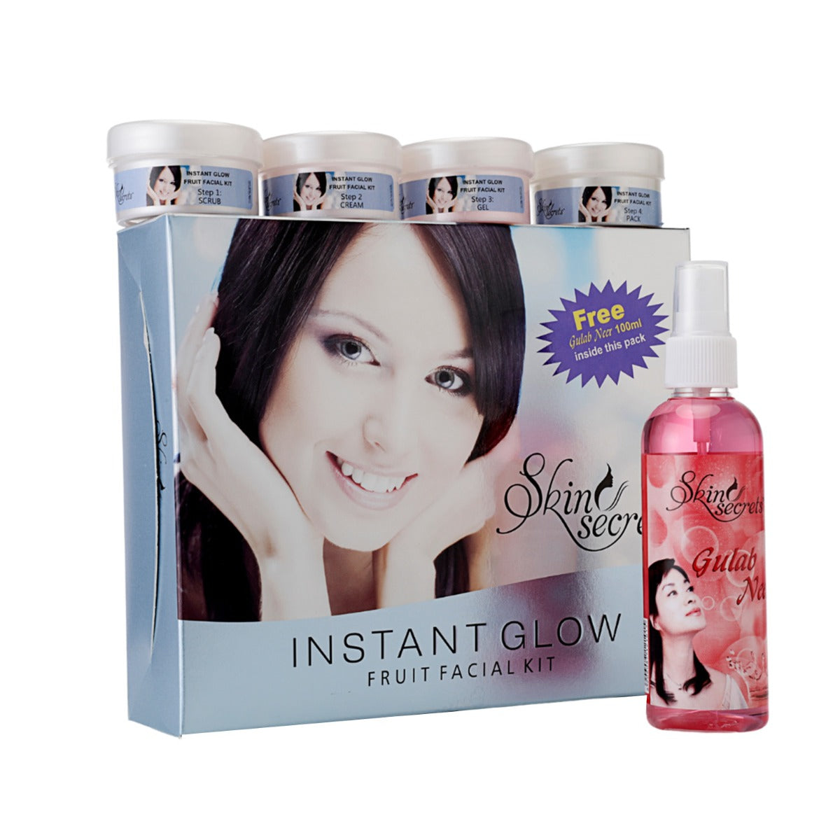 Skin Secrets Instant Glow Fruit Facial Kit