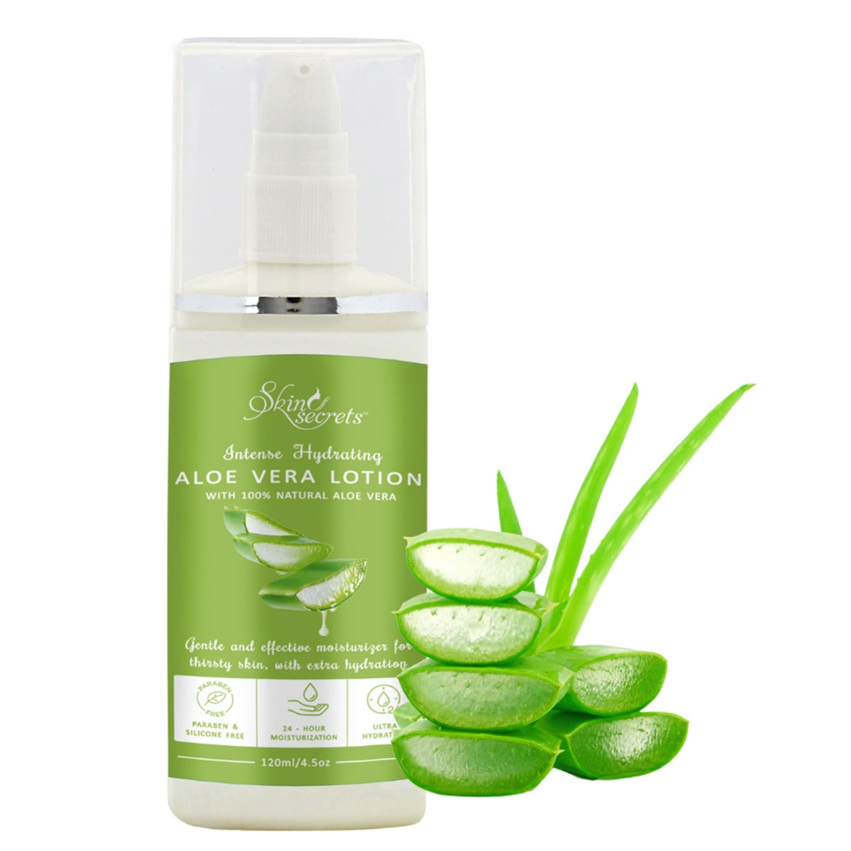 Skin Secrets Intense Hydrating Aloe Vera Lotion