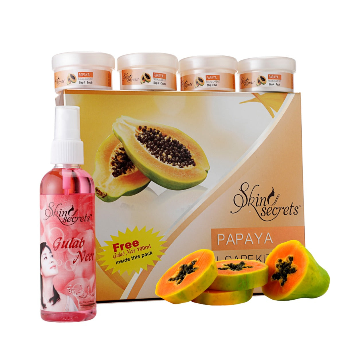 Skin Secrets Papaya Facial Care Kit