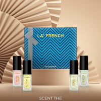 La French Perfume Gift Set For Men & Women 4 X15 ml Coral, Blaze, Illusion & Hunter Perfume For Men & Women 15 ml * 4