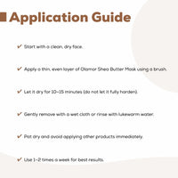 OLAMOR Shea Butter Face Mask 200GM Pack of 2