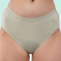 SochGreen Cotton Period Panty SteelGrey (Hipster) (1 pc) - 12