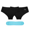SochGreen® Hipster Period Panty with Loops Light to Medium Flow Protection • Reusable • Leakproof Base Layer - 3