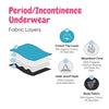 SochGreen Organic Period Panty Black (Bikini) (1 pc) 2XL - 2