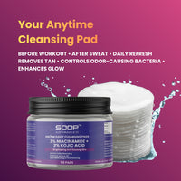 SOOP Advanced Niacinamide & Kojic Acid Cleansing Pads (50 Pads) - 6