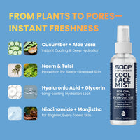 SOOP Advanced Cool Face Mist Unisex (100 ml) 100ml - 7