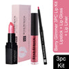 Star Struck by Sunny Leone 3PC Lip Kit (Lipstick + Lip Gloss + Lip Liner)