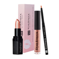 Star Struck by Sunny Leone 3PC Lip Kit (Lipstick + Lip Gloss + Lip Liner)