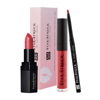 Star Struck by Sunny Leone 3PC Lip Kit (Lipstick + Lip Gloss + Lip Liner)