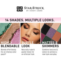 Star Struck by Sunny Leone The Original Glam Eyeshadow Palette 24.5 gm