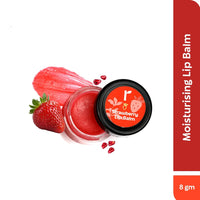 Rivona Naturals Strawberry Lip Balm With Avocado Butter 8gm