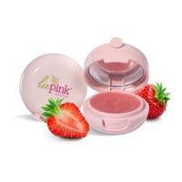 La Pink Strawberry Lip Care with White Haldi for Shiny & Natural Tint Pack of 2