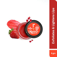 Rivona Naturals Strawberry Lip Scrub with Niacinamide 8gm