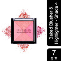 Swiss Beauty Baked Blusher & Highlighter