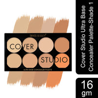 Swiss Beauty Cover Studio Ultra Base Concealer Palette Shade 1