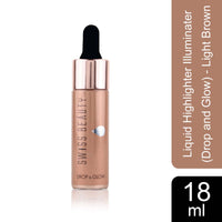 Swiss Beauty Liquid Highlighter Illuminator (Drop and Glow) Light Brown