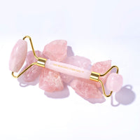 The Rolling Concept Rose Quartz Facial Roller 1 Piece
